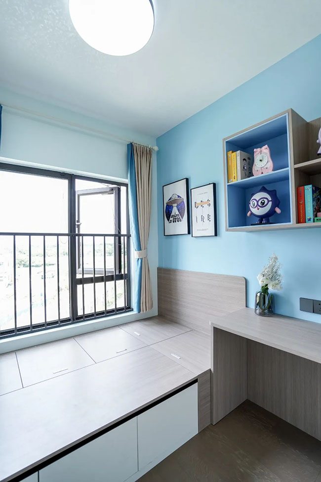 103㎡大收納三居，玄關(guān)+餐廳大型定制柜，雙榻榻米房實(shí)用設(shè)計(jì)